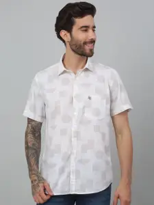 Cantabil Men Comfort Opaque Printed Casual Shirt