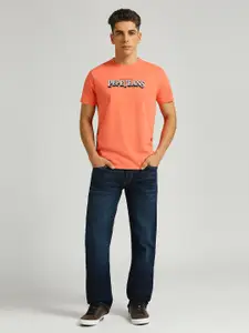 Pepe Jeans Men Pure Cotton Pockets Slim Fit T-shirt