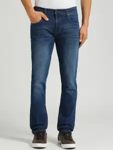Pepe Jeans Men Slim Fit Low Distress Stretchable Jeans