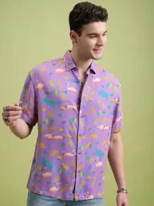 KETCH Men Floral Opaque Printed Casual Shirt