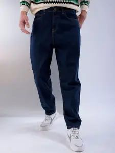 The Indian Garage Co Men Relaxed Fit Slash Knee Jeans