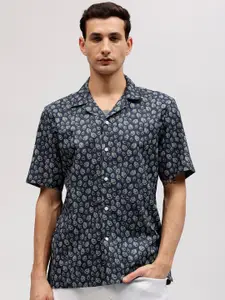 LINDBERGH Men Floral Opaque Printed Casual Shirt