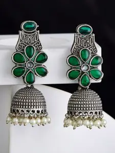 ATIBELLE Contemporary Jhumkas Earrings