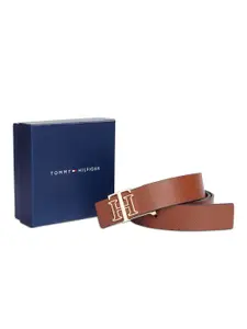 Tommy Hilfiger Men Printed Leather Belt