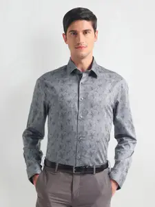 Arrow Men Floral Opaque Printed 1851 Formal Shirt