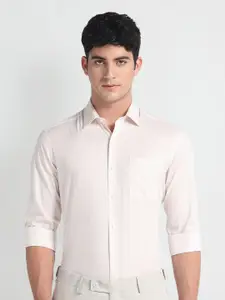 Arrow Slim Fit Opaque Spread Collar Formal Shirt