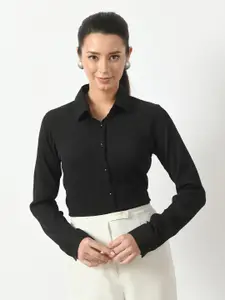 BAESD Women Relaxed Opaque Casual Shirt