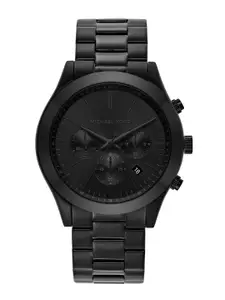 Michael Kors Men Dial & Stainless Steel Bracelet Style Straps Analogue Watch MK8919