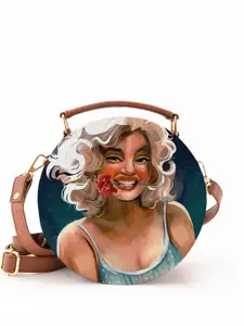 Kalankit Printed Structured Satchel