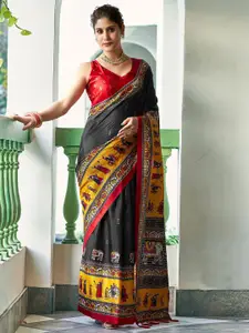 Mitera Zari Art Silk Designer Kanjeevaram Saree