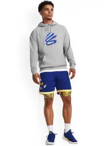 UNDER ARMOUR UA Curry HeatGear Men Printed Skinny-Fit Sports Shorts
