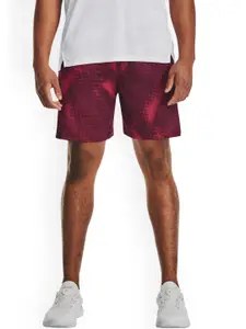 UNDER ARMOUR UA Tech Vent Men Printed Loose-Fit Sporty Shorts