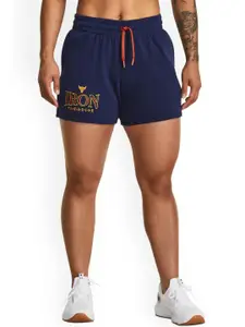 UNDER ARMOUR UA Project Rock Women Everyday Embroidered Terry Sports Shorts