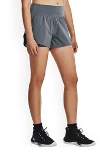 UNDER ARMOUR UA Flex Woven Women 2-In-1 Slim-Fit Sports Shorts