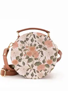 Kalankit Floral Printed Shopper Satchel