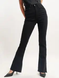 FREAKINS Women Bootcut High-Rise Clean Look Stretchable Jeans