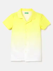 United Colors of Benetton Boys Opaque Casual Shirt