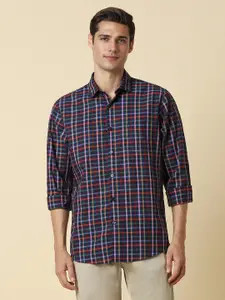 Allen Solly Slim Fit Tartan Checked Casual Shirt