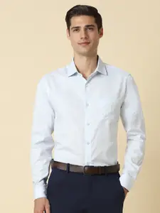 Allen Solly Slim Fit Self Design Pure Cotton Formal Shirt