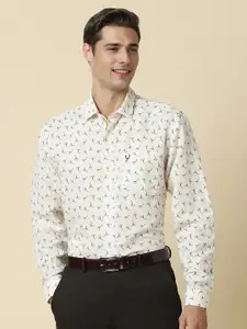 Allen Solly Men Slim Fit Floral Opaque Printed Formal Shirt
