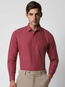 Van Heusen Men Slim Fit Opaque Formal Shirt