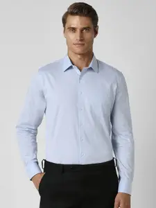 Van Heusen Men Slim Fit Opaque Printed Formal Shirt