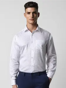 Van Heusen Men Opaque Printed Formal Shirt