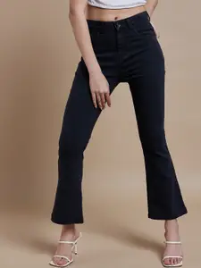 The Roadster Lifestyle Co. Women Black Comfort Bootcut-Fit Stretchable Jeans