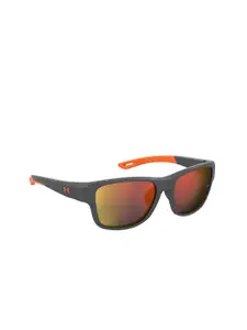 UNDER ARMOUR Men Rectangular Sunglasses With UV Protected Lens 204095KB757UZ