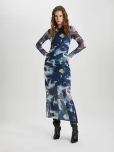 DeFacto Tie and Dye Print Maxi Dress