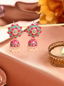Zaveri Pearls Contemporary Jhumkas Earrings