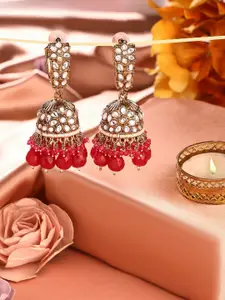 Zaveri Pearls Contemporary Jhumkas Earrings