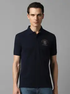 Louis Philippe Jeans Men Polo Collar Slim Fit T-shirt