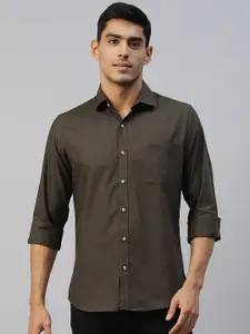 DON VINO Men Comfort Slim Fit Opaque Formal Shirt