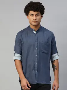 DON VINO Men Comfort Slim Fit Opaque Formal Shirt