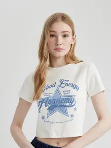 DeFacto Women Printed T-shirt