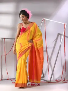 Charukriti Woven Design Pure Cotton Saree