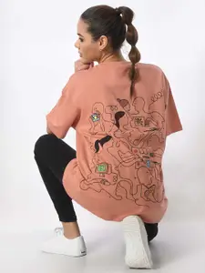 PURPLEMANGO THE FRUIT OF FASHION Men Typography Printed V-Neck Pockets T-shirt