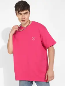 PURPLEMANGO THE FRUIT OF FASHION Men V-Neck Applique T-shirt