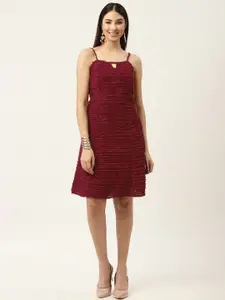 Slenor Georgette A-Line Dress