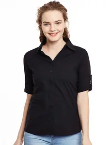 Fab Star Women Classic Opaque Casual Shirt