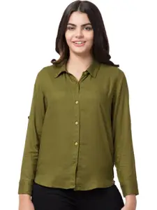 Fab Star Women Classic Opaque Casual Shirt