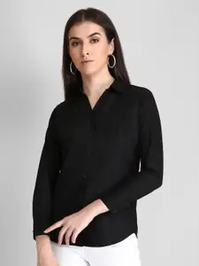Fab Star Women Classic Opaque Casual Shirt