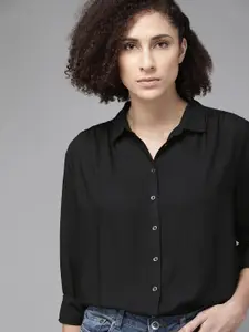 Fab Star Women Classic Opaque Casual Shirt