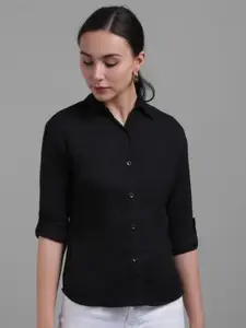 Fab Star Women Classic Opaque Casual Shirt