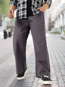 Urbano Plus Men Loose Fit Washed Non-Stretchable Jeans