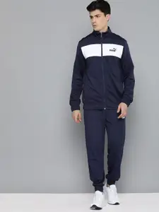 Puma Men Poly Suit Long Sleeves Jacket With Joggers Tracksuit
