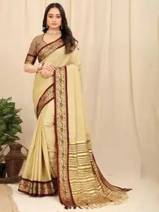Reeta Fashion Zari Silk Blend Saree
