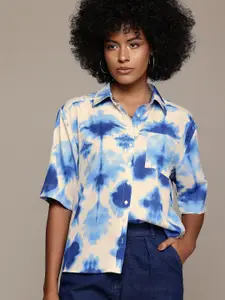 The Roadster Lifestyle Co. Women Printed Casual Shirt
