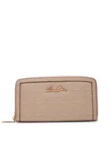 ANNE KLEIN Women Houndstooth Textured Zip Around Wallet